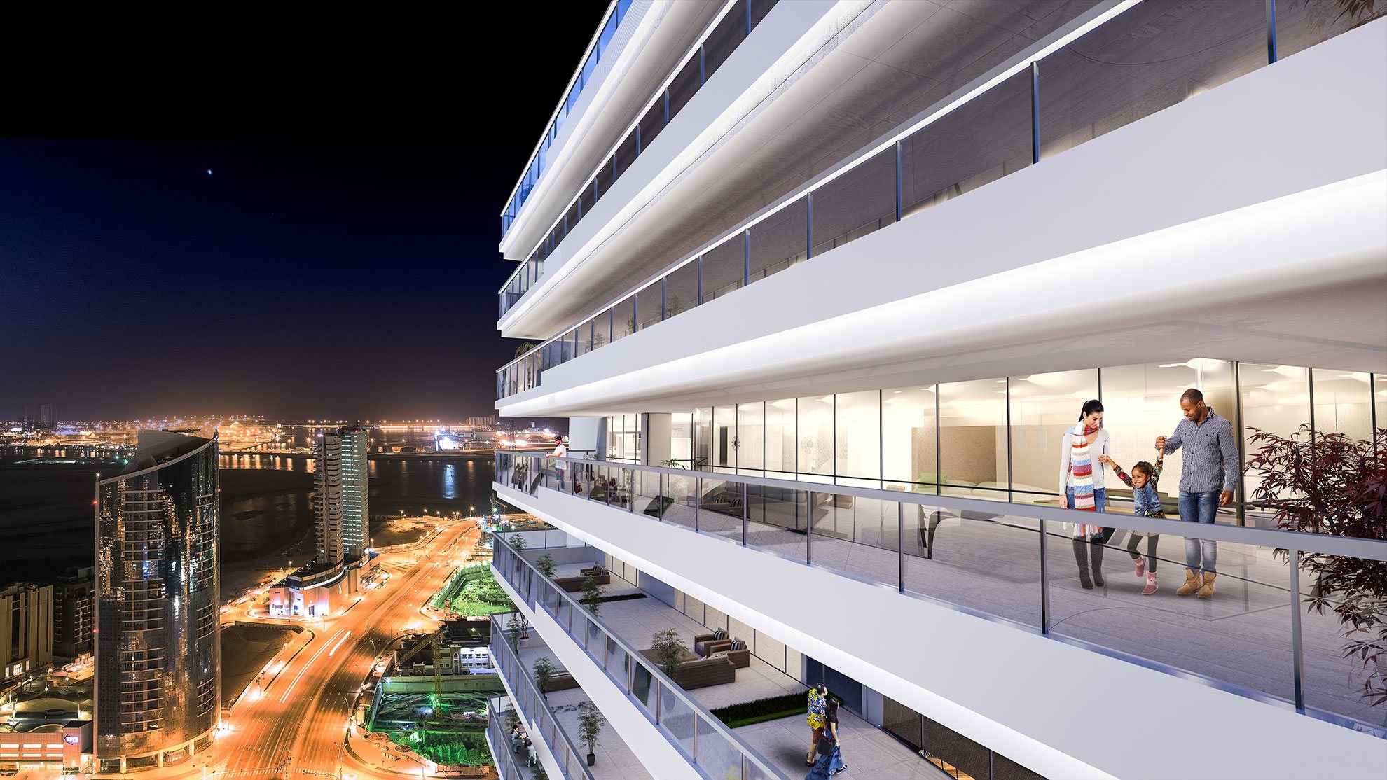 Exterior of Park View, Shams Abu Dhabi, Al Reem Island