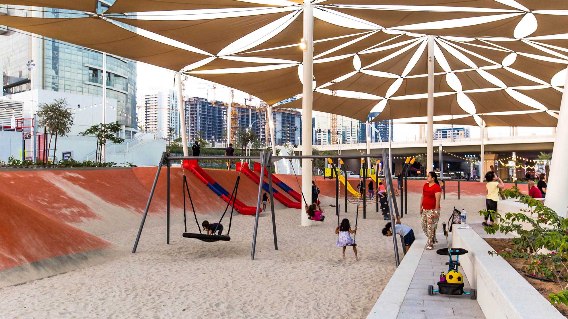 CENTRAL PARK of Park View, Shams Abu Dhabi, Al Reem Island